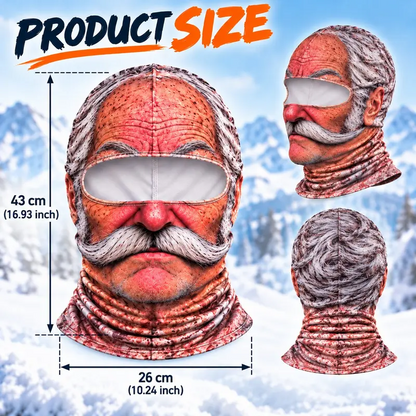 Funny 3D Face Ski Mask