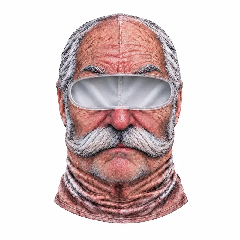 Funny 3D Face Ski Mask