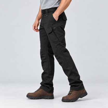 Men’s Fleece-Lined Cargo Work Pants