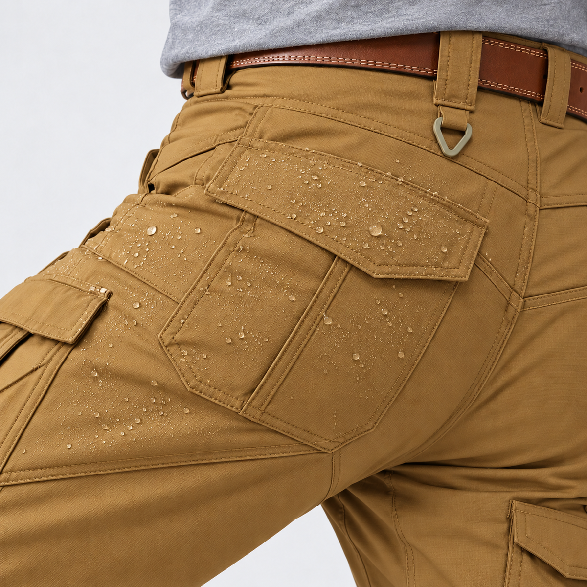 Men’s Fleece-Lined Cargo Work Pants