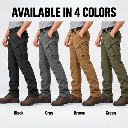 Men’s Fleece-Lined Cargo Work Pants